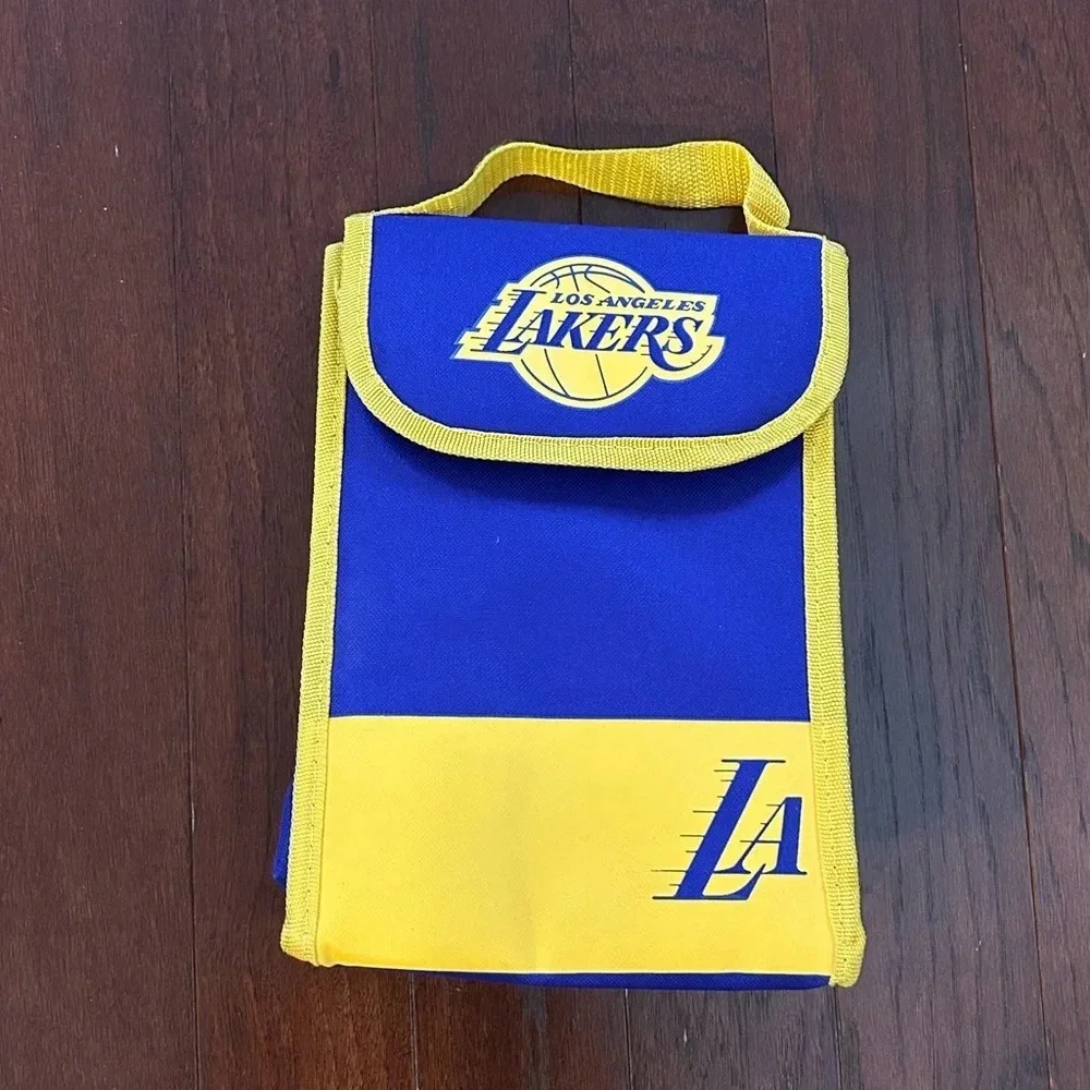 LAKERS LOS ANGELES LUNCH BAG BOX SGA KOBE LEBRON LA brand new